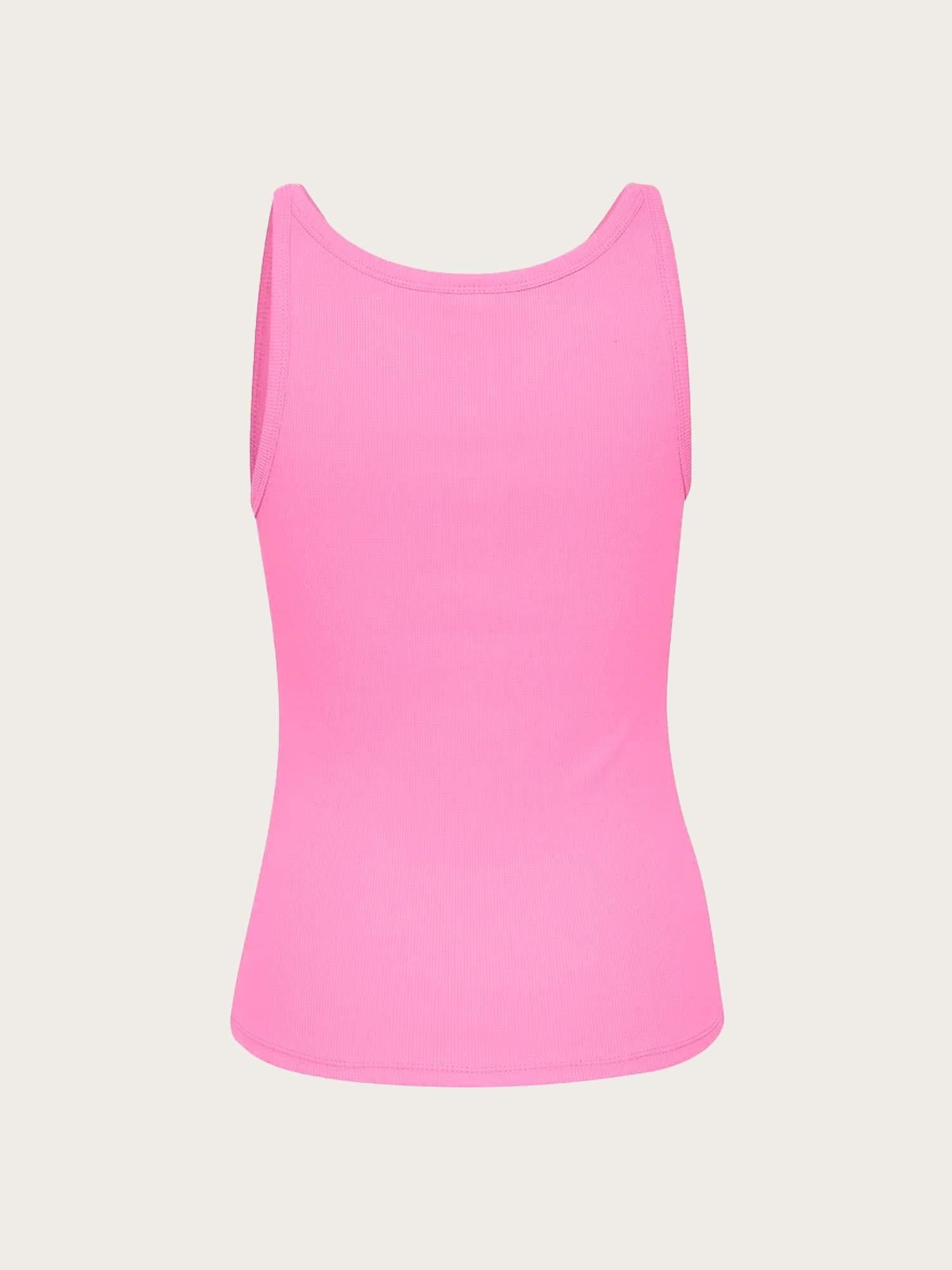 Drew sl Top - Super Pink