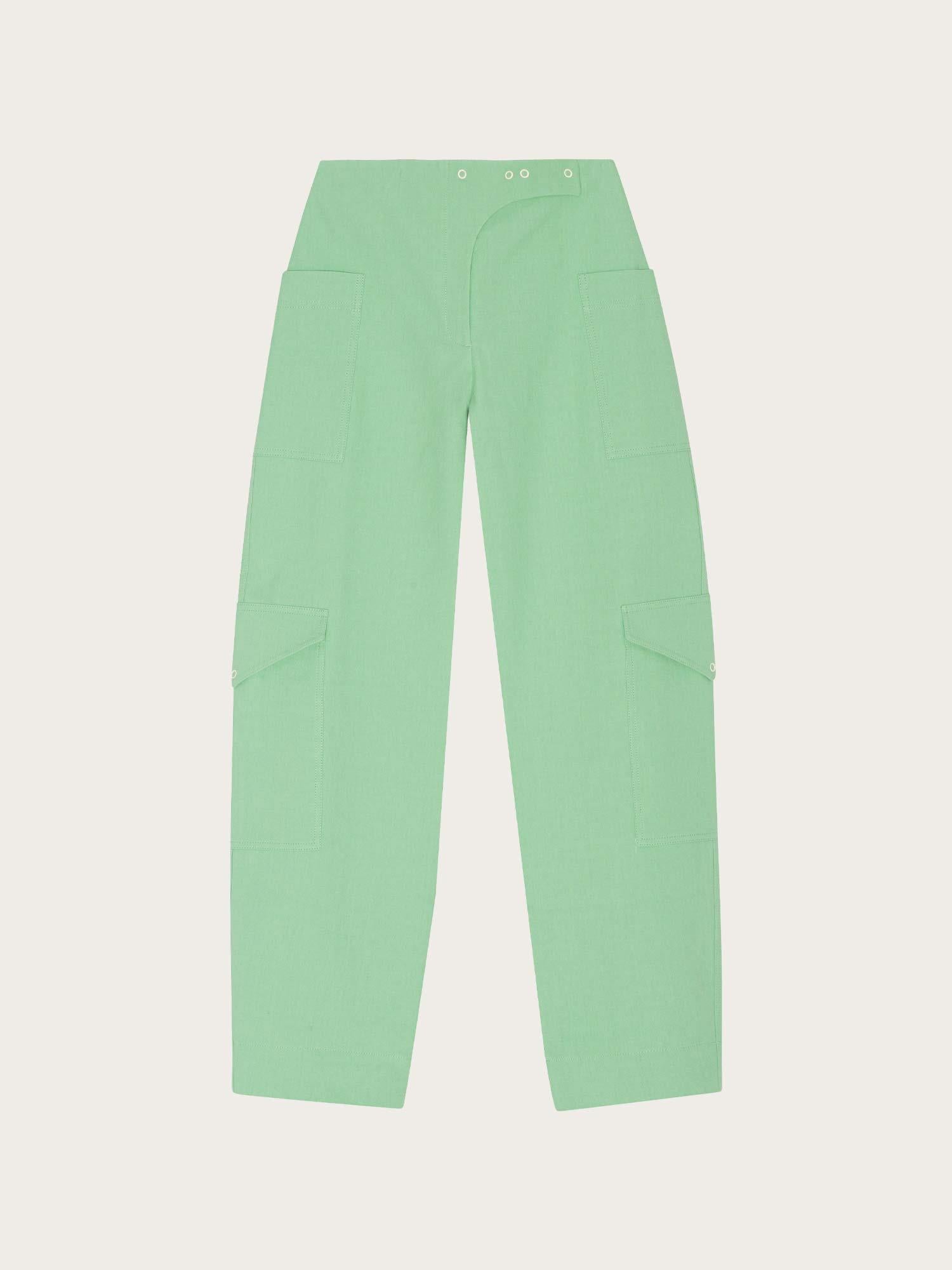 F7595 Cotton Suiting Pants - Peapod