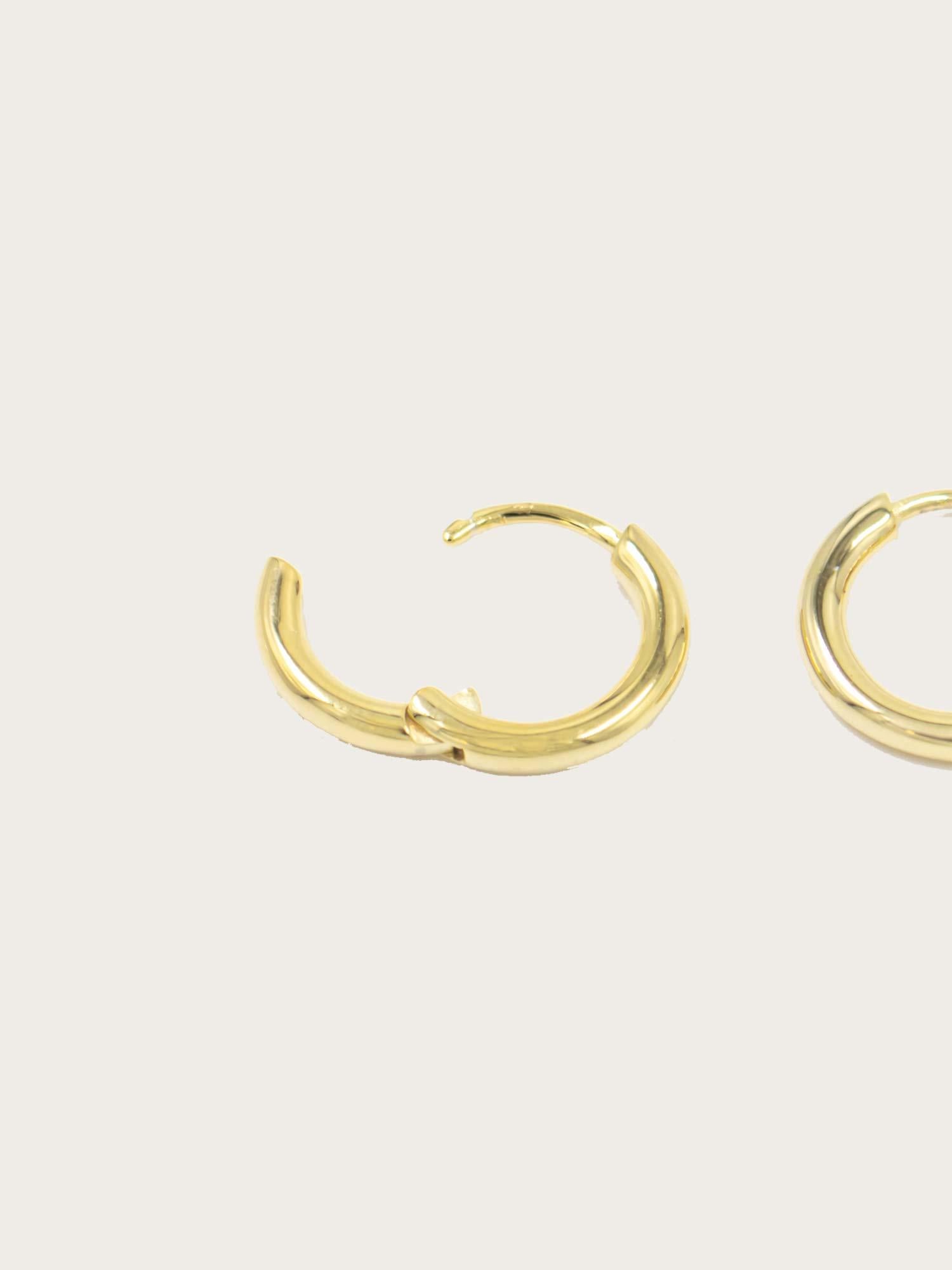 Perfect Hoops Small - Gold