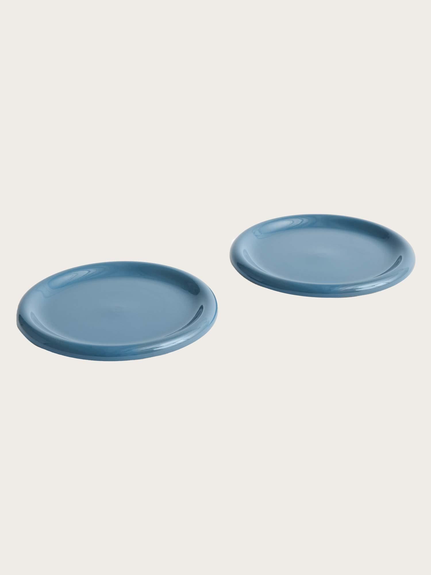Barro Plate Set of 2 Ø24 - Dark Blue