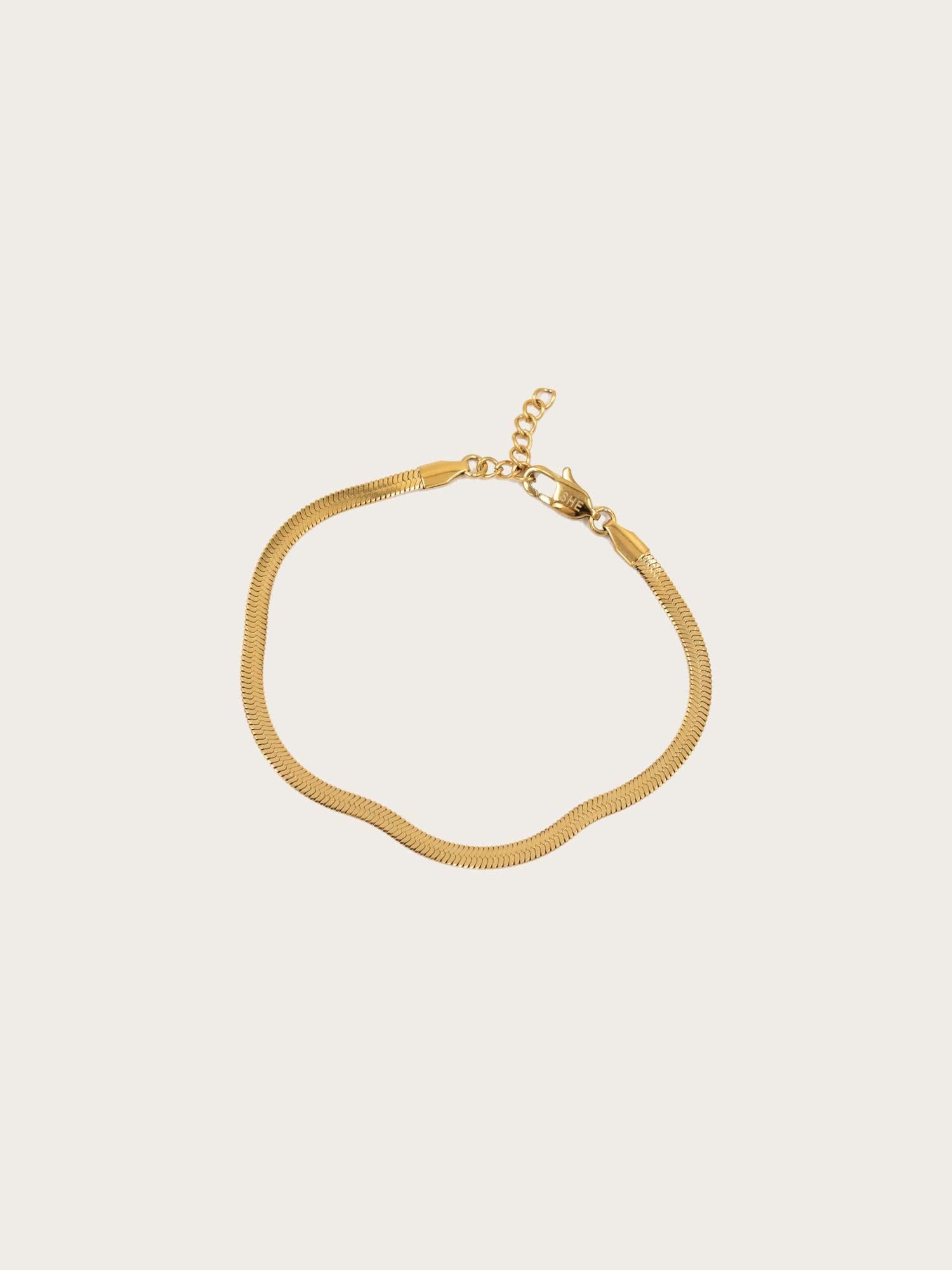 Bone Anklet - Gold