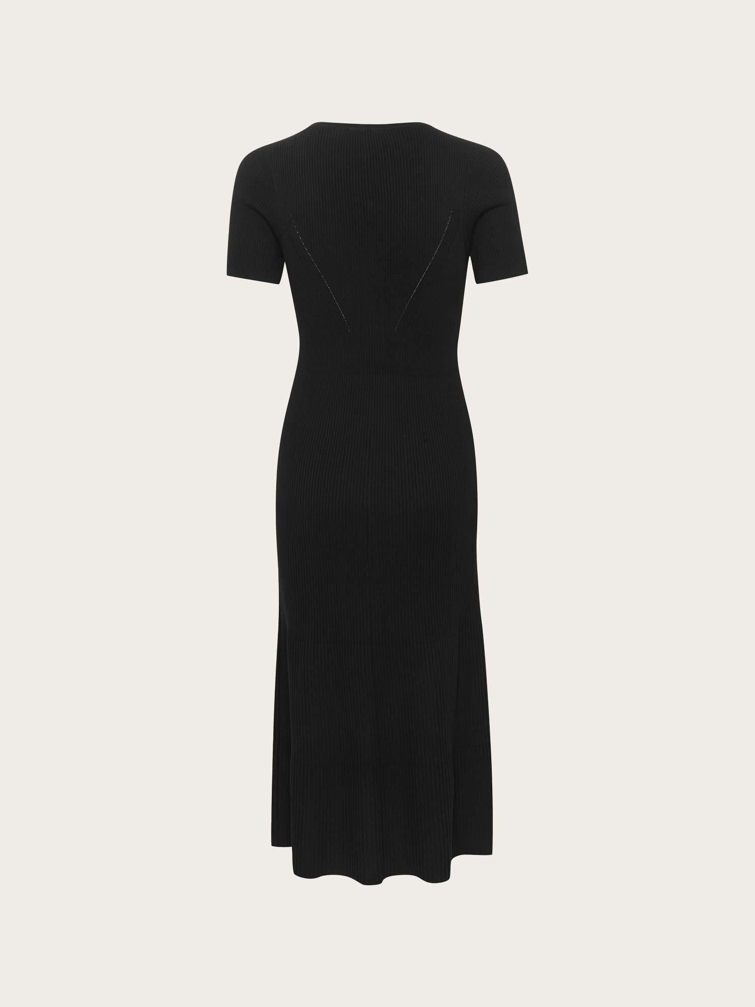 Yasmia ss Dress - Black