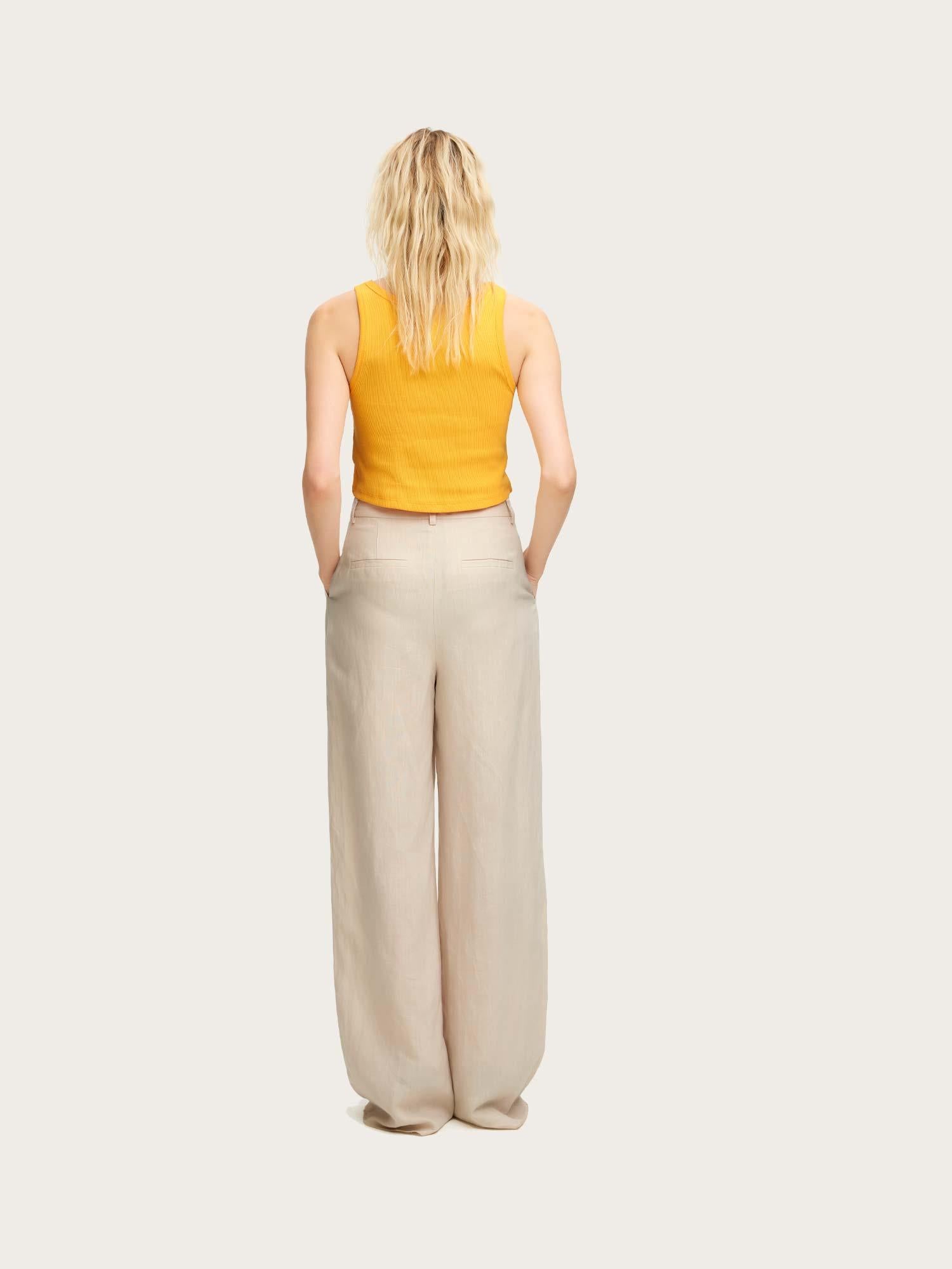 Drew Cropped Top - Kumquat