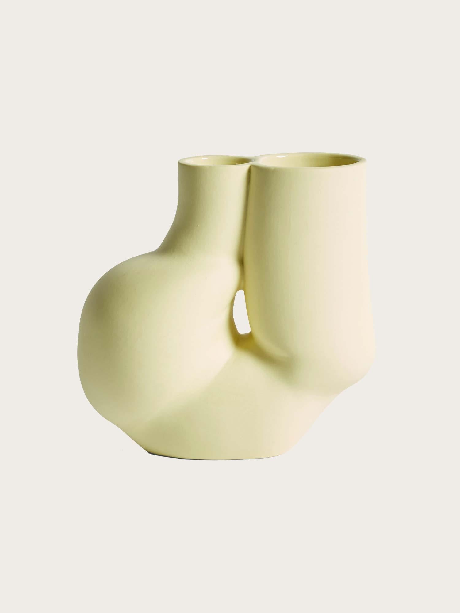 WS Chubby Vase - Soft Yellow