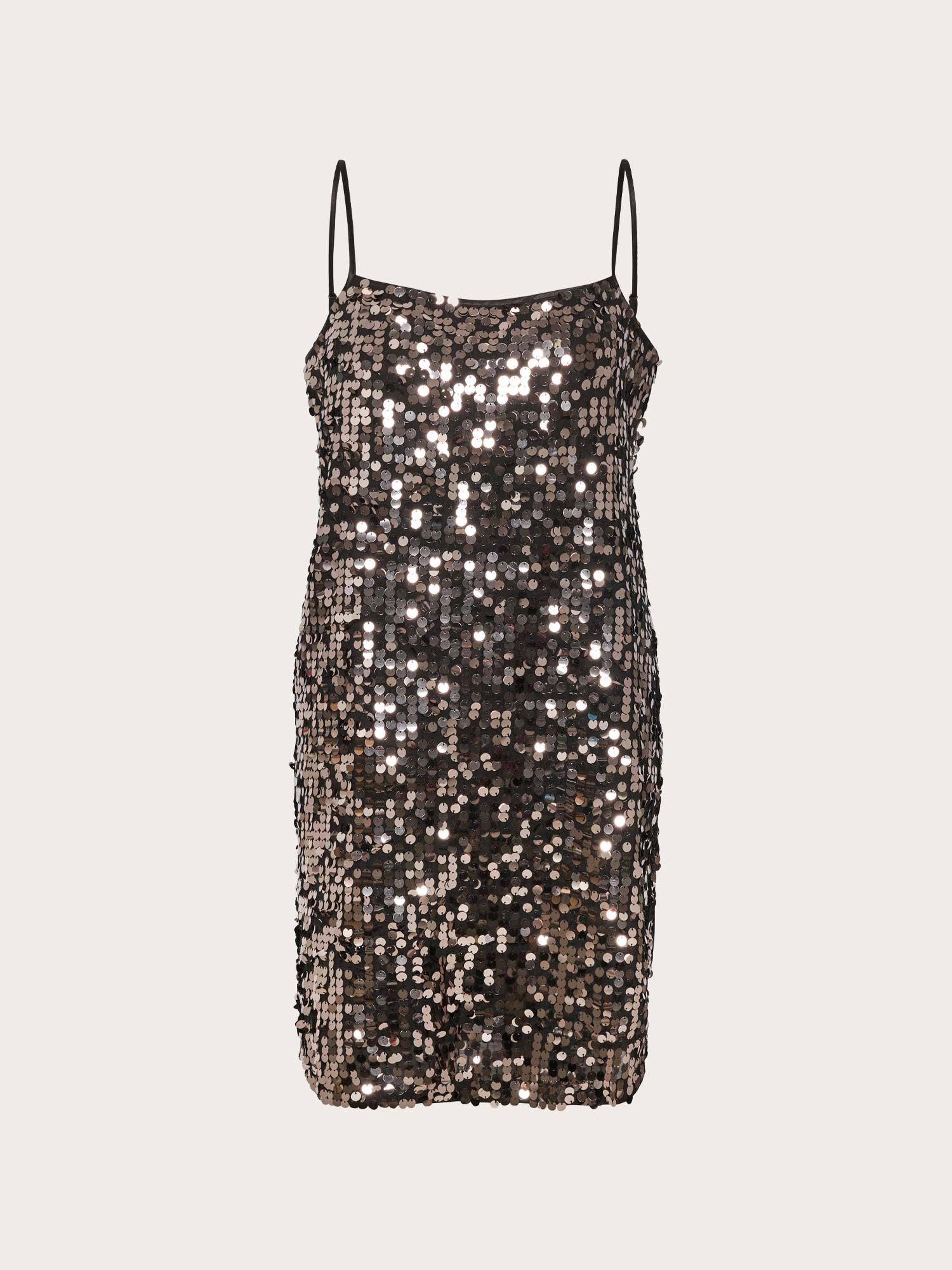 Quinn Mini Dress - Silver