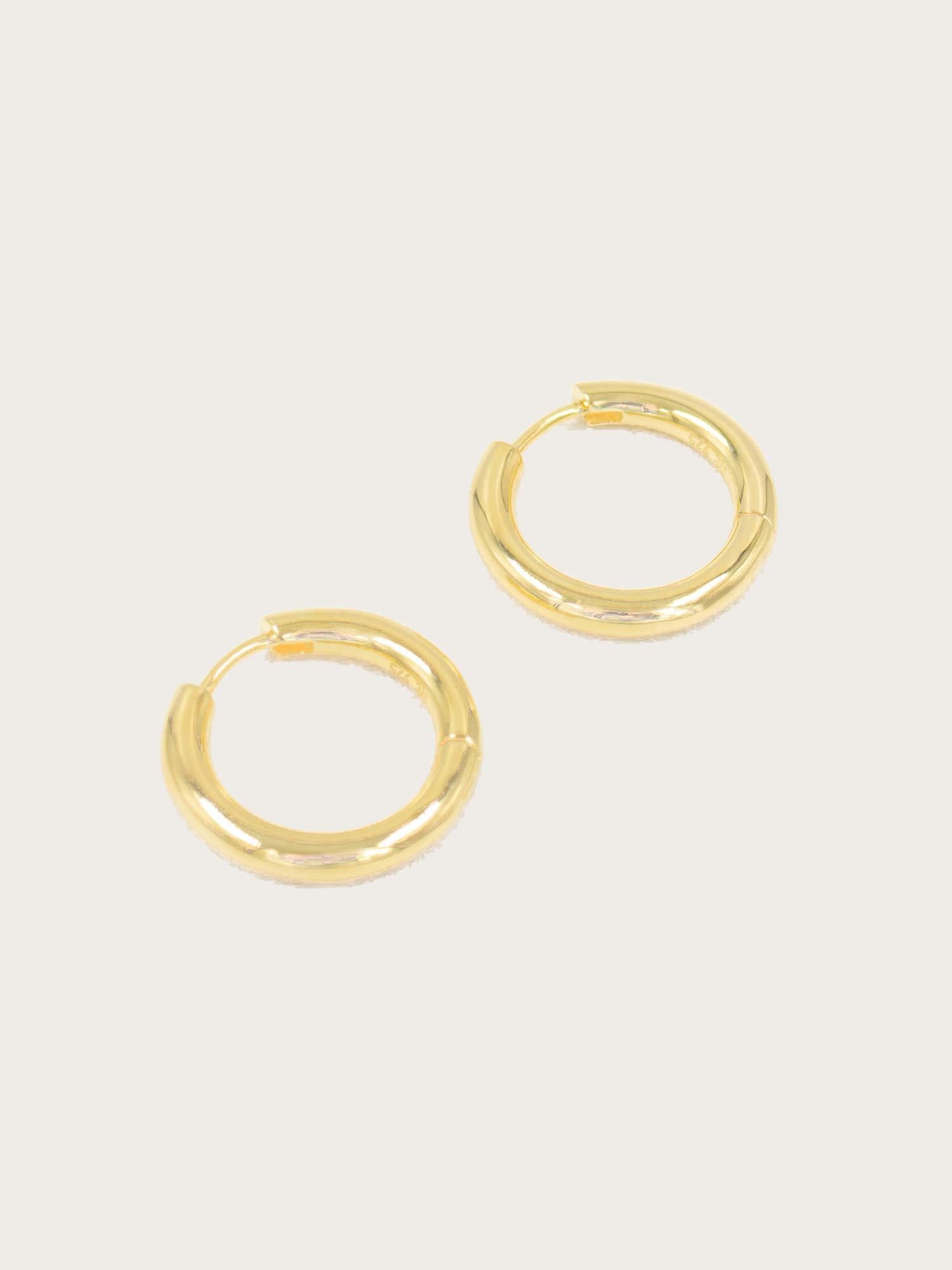 Perfect Hoops Large - Gold