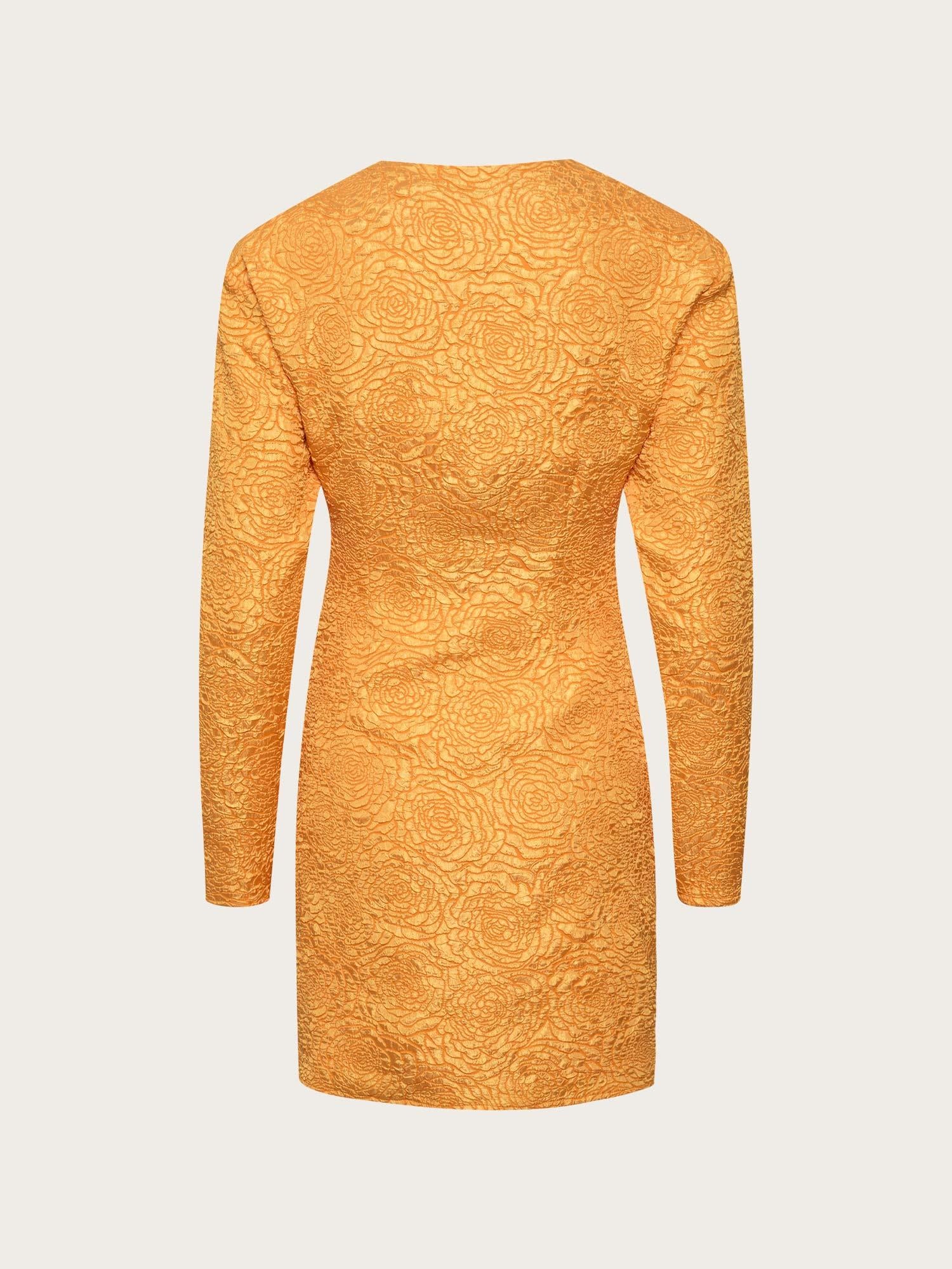 Maisie Dress - Flame Orange