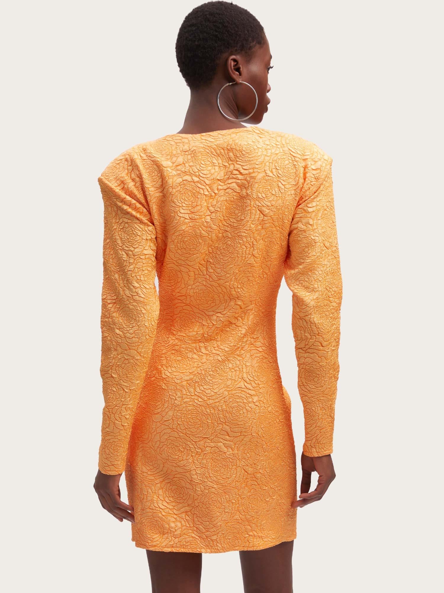 Maisie Dress - Flame Orange