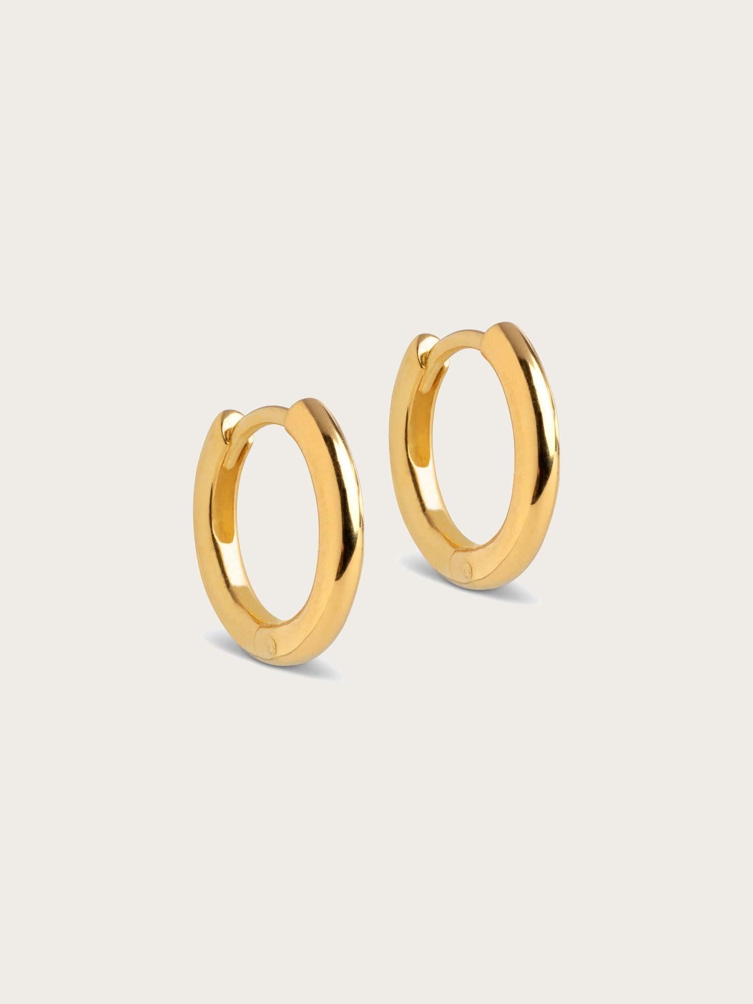 Hoops Chunky Classic - Gold 10mm